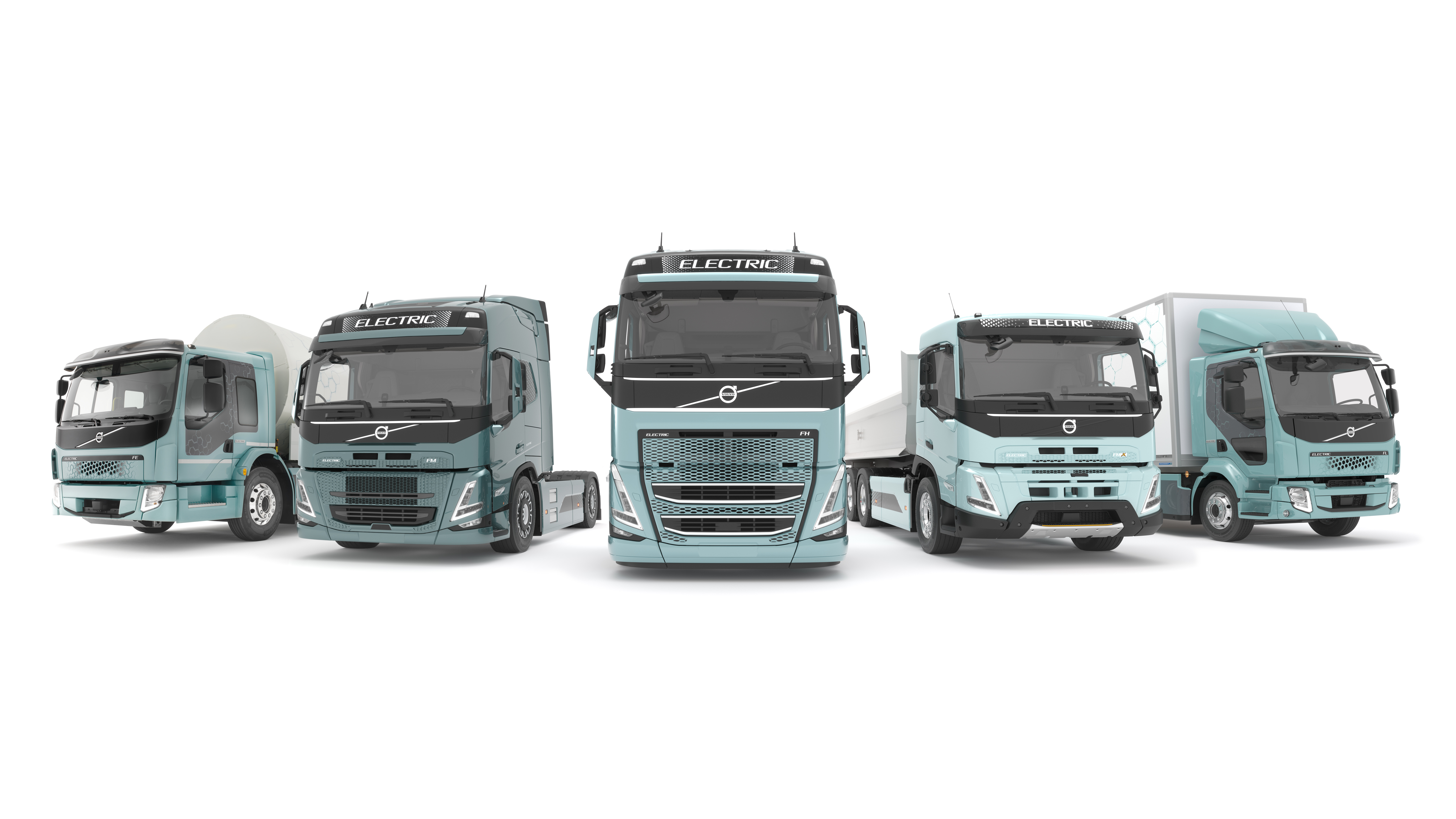 Společnost Volvo Trucks v roce 2021 uvede na trh kompletní řadu elektrických nákladních vozidel