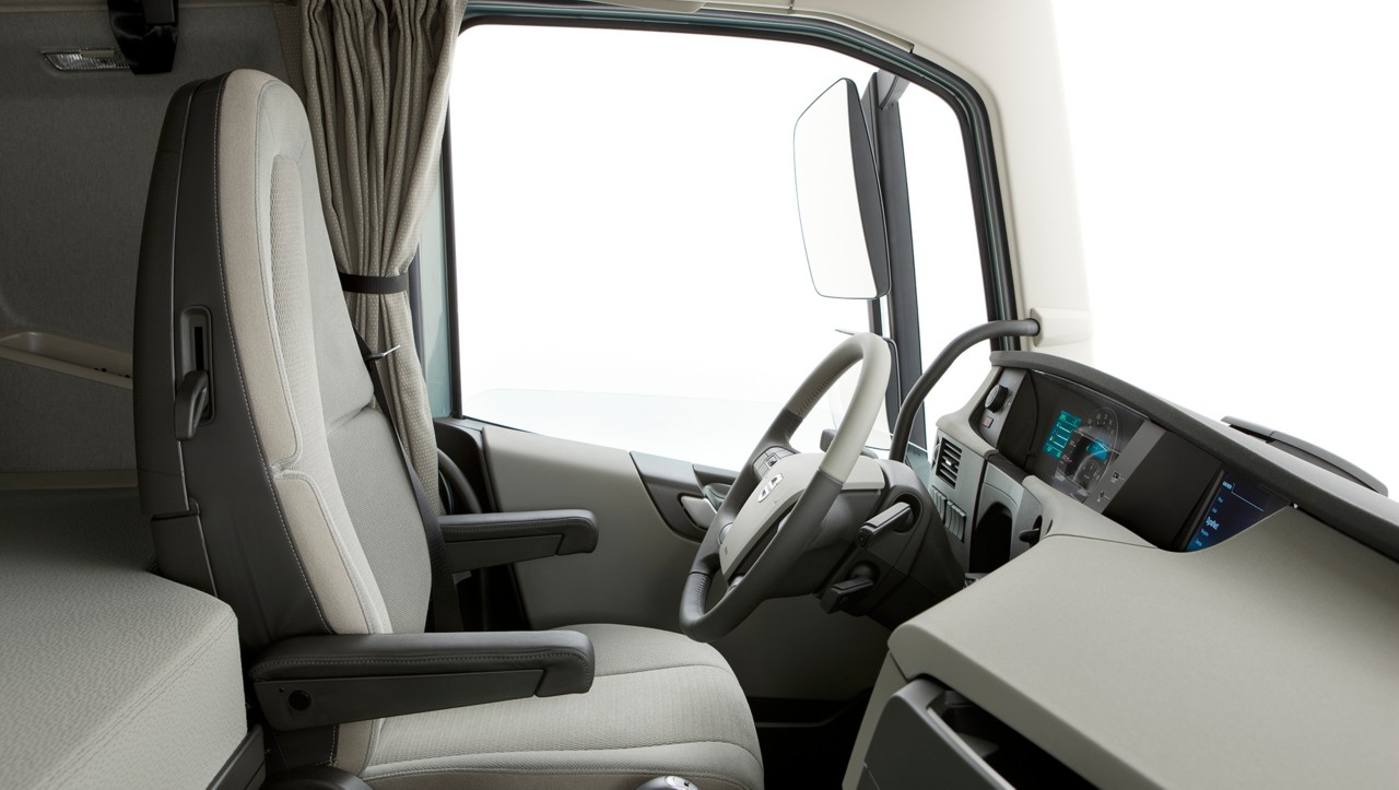 interiér kabiny modelu Volvo FH